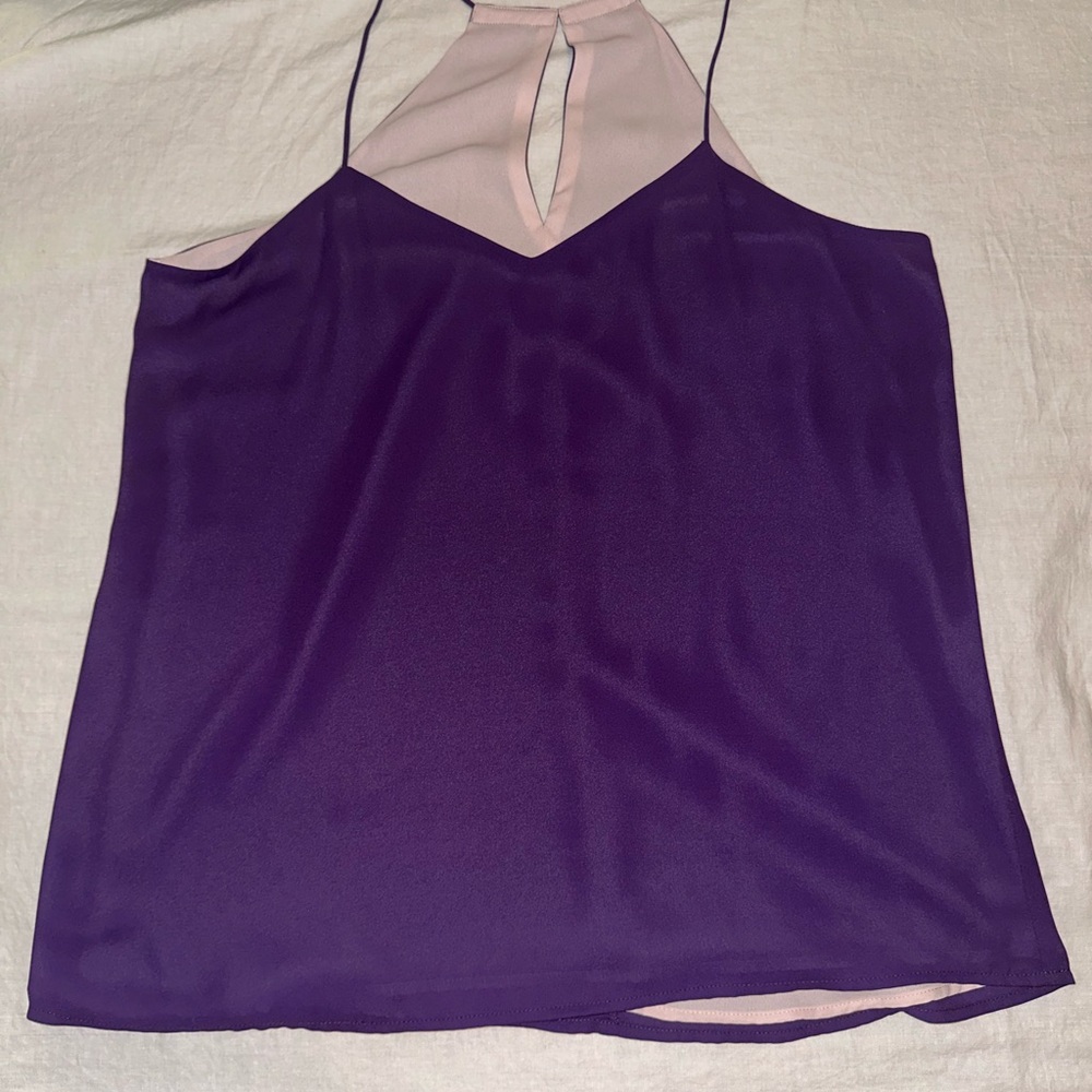 Purple Halter Top